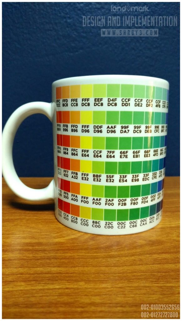 for designers only ? color code mug