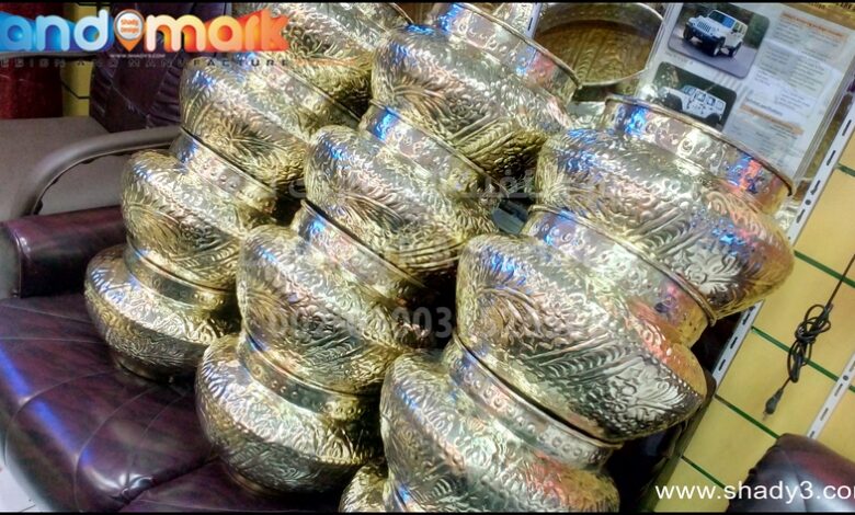🔥🔥كاشبوه نحاس مصرى 🔥🔥 Copper cachepot 🔥🔥 من لاند مارك للاعلان